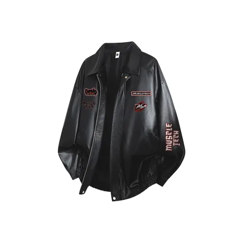MUSCLETECH Кожа Куртка Унисекс
