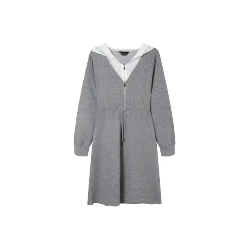 LOUISY AO Длинное платье с длинными рукавами женское