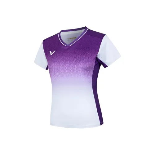 Victor Rosemary Фиолетовые Женские T-рубашки