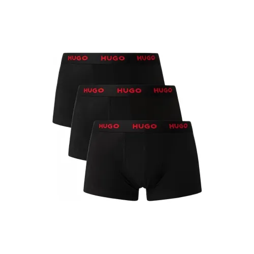 Hugo Boss Трусы Мужские упаковка из 3 штук черного цвета