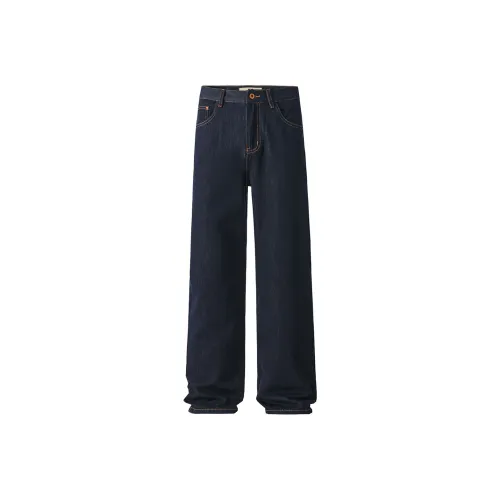 HIPANDA Особенный Синий Унисекс Джинсы