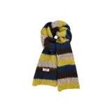 Темно-синий и желтый