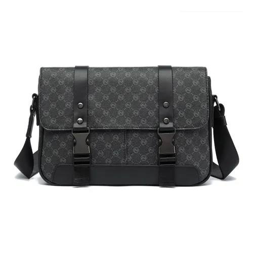 Old Man's Head Сумка через плечо из синтетической кожи стандартная мужская многоцветная