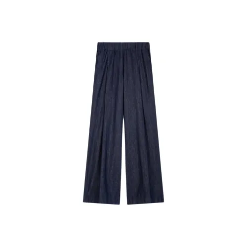 DRIES VAN NOTEN SS25 Джинсы Женские Синие