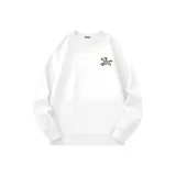 [Spring Autumn Heavy] White (Ma Zebra Journal Chest Logo)  
[Весенний Осенний Тяжелый] Белый (Ma Zebra Журнал Логотип на груди)