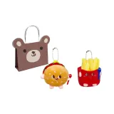 Гамбургер + Картофель фри [Медвежонок Сумка для покупок]