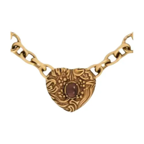 Chloe Ожерелья Женские Золото Коричневый