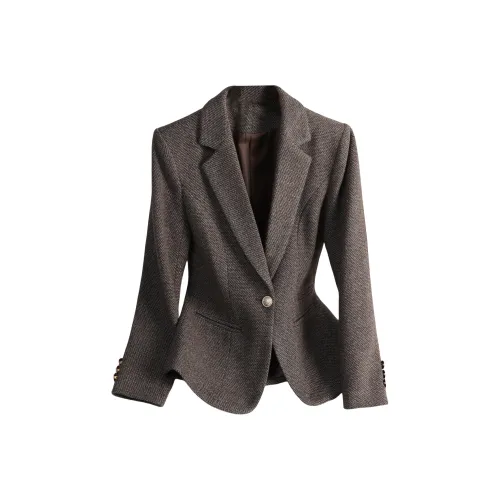 DonnaZilan Шерстяной Бизнес Костюм Пальто Женское