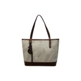 Белый и коричневый