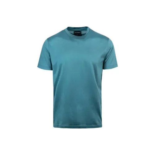 EMPORIO ARMANI Рубашка Мужская Синяя