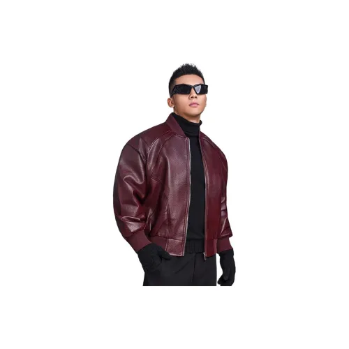 MOLIFANG Мужские кожаные куртки