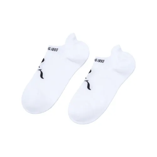 LI NING 1990 Classic Collection Низкие носки Унисекс 1 упаковка Стандартный белый
