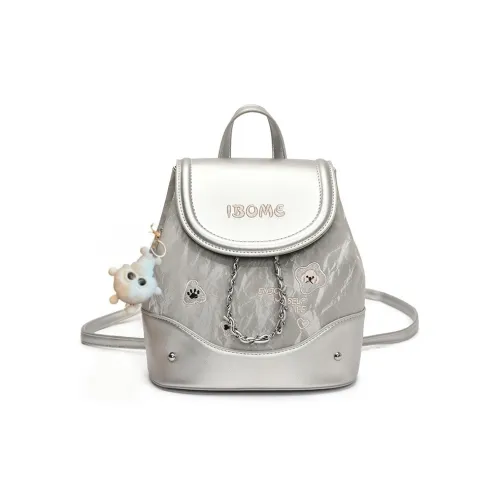 CAREELL ПУ (полиуретан) Рюкзак Унисекс Серебряный Синий Розовый Коричневый