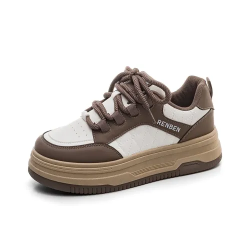 RENBEN Низкий топ обувь на платформе женская