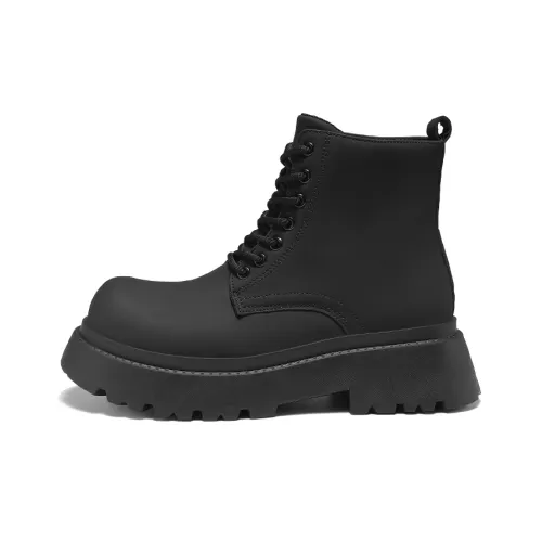 JX Высокий Топ Chunky Derby Обувь Короткий Martin Boot Мужской