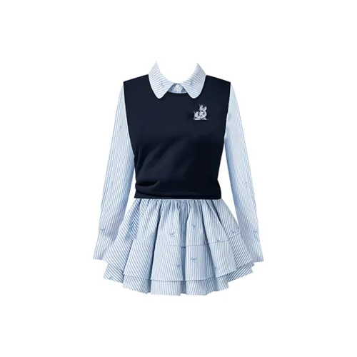 GRAYISMOON Длинное платье с длинными рукавами женское