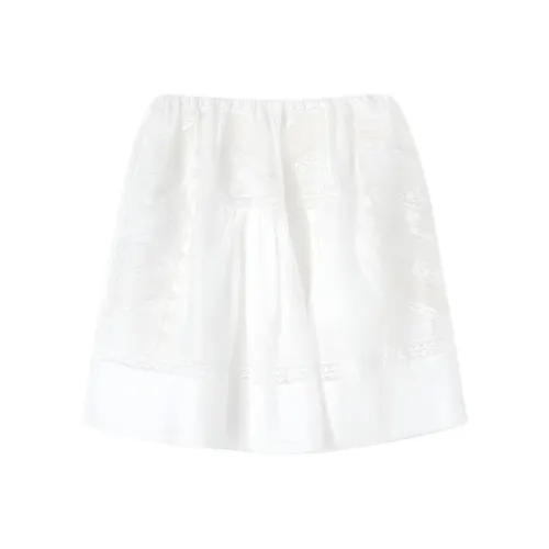 ERMANNO SCERVINO Повседневные короткие юбки Женские Белые