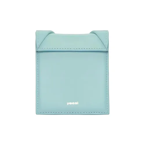 YEE SI Сумка через плечо из коровьей кожи Micro Женская Blue