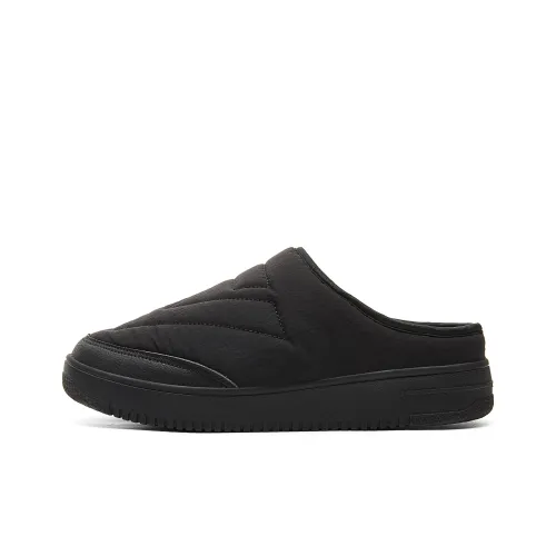 PEAK Taichi Slip-On Обувь Термическая Амортизация Увеличение Высоты Противоскользящие Низкие Кроссовки для Скейтбординга Мужские Чисто Черные