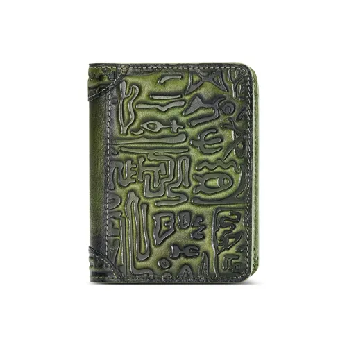 WilliamPOLO Кошелек из коровьей кожи стандартный унисекс разноцветный