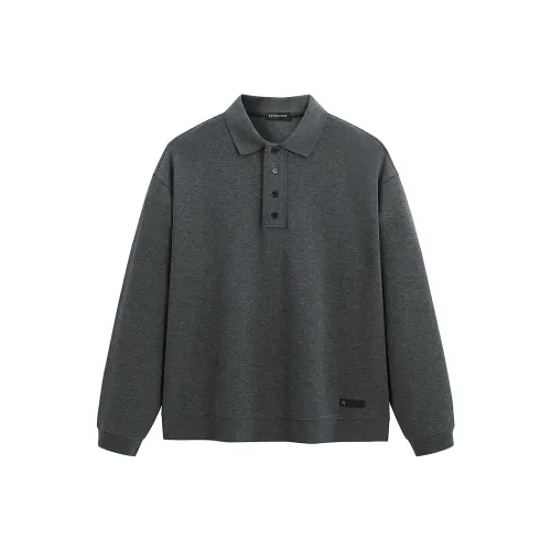 PEACEBIRD MEN Американский отложной воротник свитшот мужской