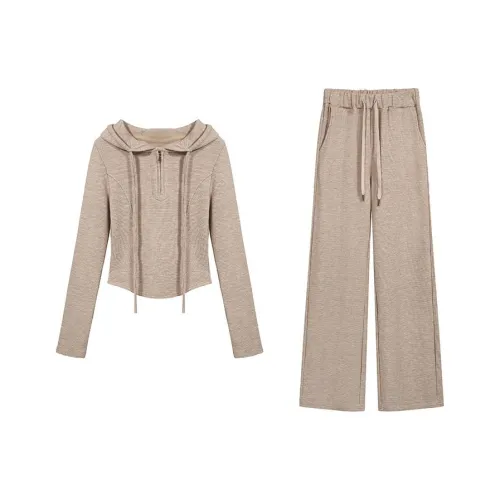 GEZITAI Женские спортивные костюмы с толстовками