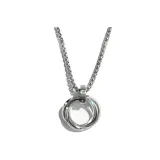 Серебряное ожерелье Мёбиуса