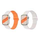 Яблоко, силиконовый ремешок, звездный свет, апельсин, звездный свет