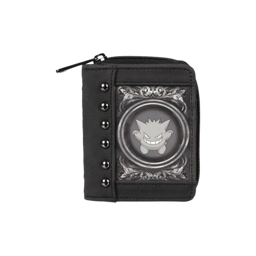 POKEMON Vic Lee Коллаборация Полиуретан Картхолдер Стандартный Унисекс Черный