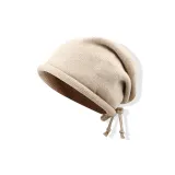 ⭐Ротанг Абрикос Бежевый, Универсальный Коммутирование Свободная Шапка-Бини