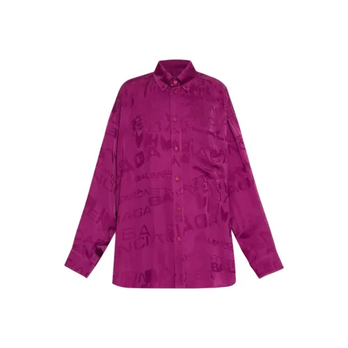 Balenciaga Рубашка Свободного кроя Женская