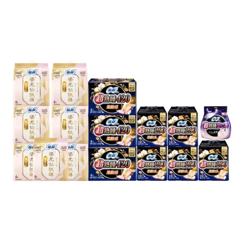 Sofy Легкий и Мягкий Туалетные Салфетки Комбинация Ультра Тонкие и Дышащие