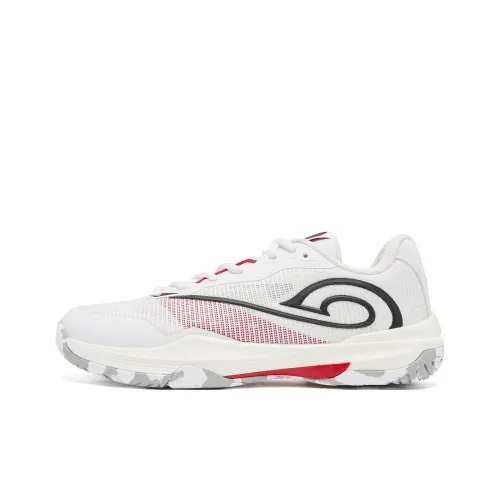 QIAODAN Slip-resistant Abrasion-resistant Low-top Badminton Shoes Men's White Black QIAODAN Противоскользящая Устойчивая к истиранию Низкий Топ Бадминтон Обувь Мужская Белый Черный