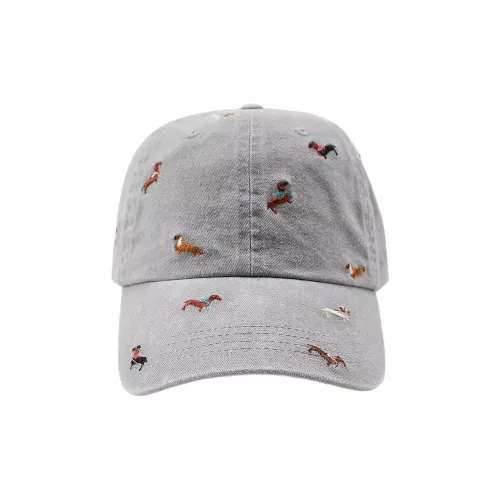 ZARA Хлопок Бейсболки Женские Серые
