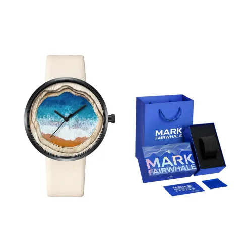 FAIRWHALE Коллекция Born for Trend Часы Кварцевый механизм Естественная кожа Ремешок Часы Унисекс Синий циферблат