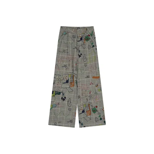 FAIRFAFO Коричневый Женские брюки для костюма