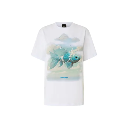 PINKO SS25 Стандартная T-рубашка Женская