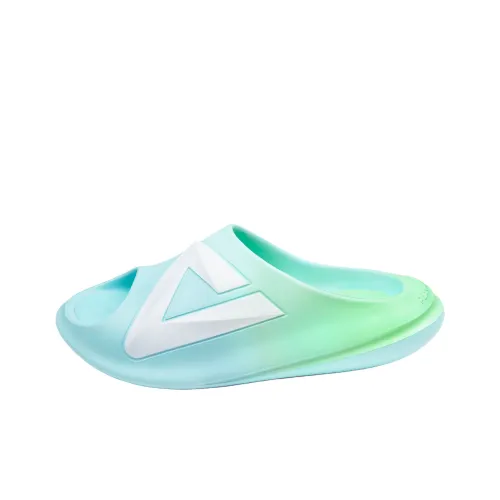 PEAK Very Small Fat Drag Спортивные тапочки Унисекс Бело-голубая керамика Зеленый