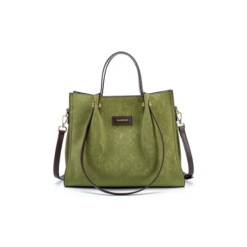 CentarlKatty ПУ (полиуретан) Сумка Женская Тисненая Зеленая