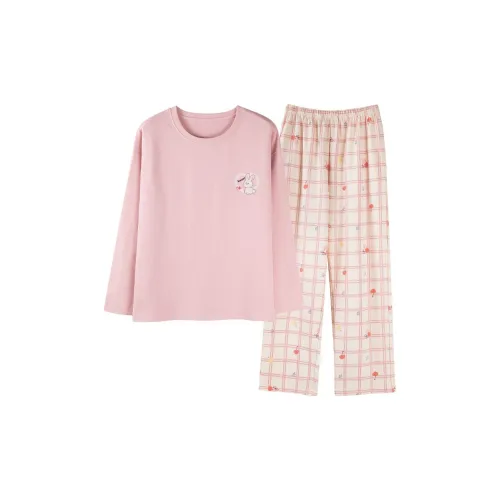 GOYN Pink Bunny Pajama Набор Женские Пижамные комплекты