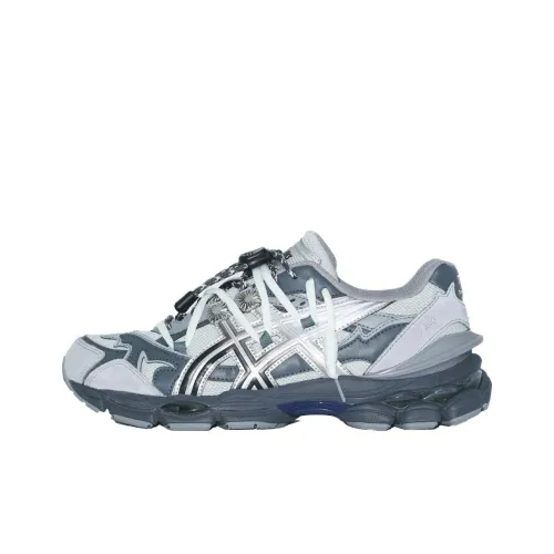 TOGA x Asics Гель CUMULUS 16 Дышащий Низкий Топ Повседневные Беговые Кроссовки Унисекс Серый