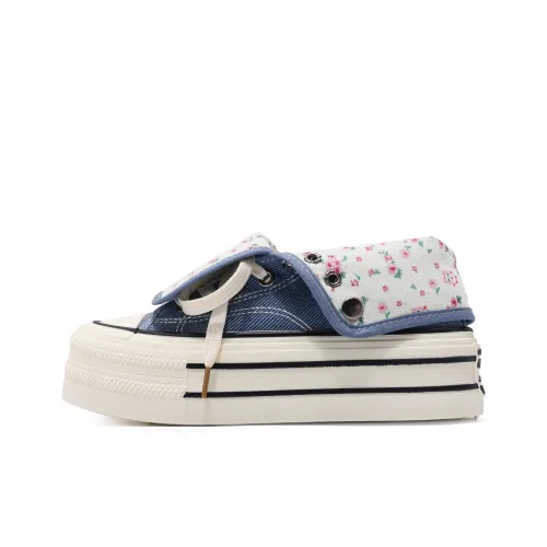 DANGLIANG Цветочный Милый и симпатичный Комфортный повседневный Корейский стиль Универсальный Нишевый дизайн Feel