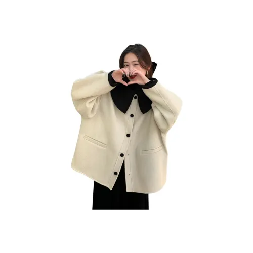 Gentle Welcome Овсяное Женское Пальто