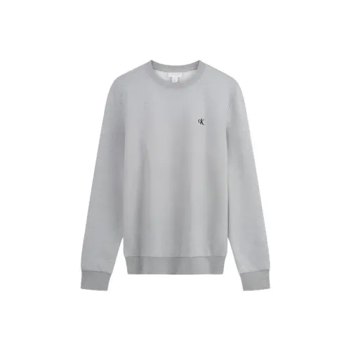 CALVIN KLEIN Толстовка Мужской Кокосовый Серый