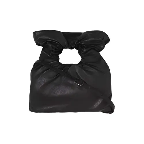 Yohji Yamamoto Коровья кожа Сумка через плечо Черная