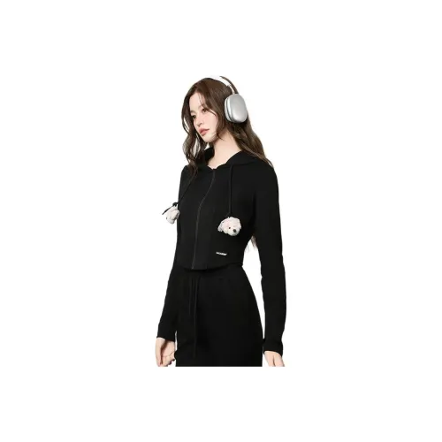 LALABOBO Черные Женские Свитшоты