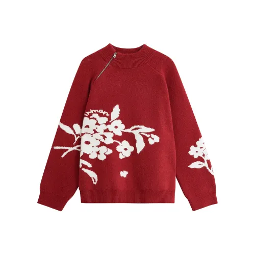 Inman Красный Женский Трикотаж