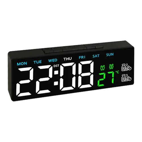 HENSE Electronic Механизм ABS Будильник Унисекс Черный HA5518