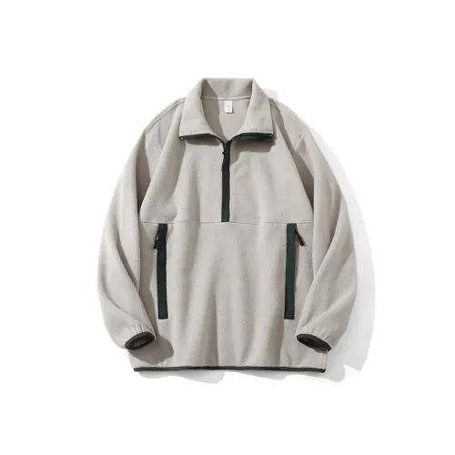 KAIZZGAO Абрикос Мужские Толстовки