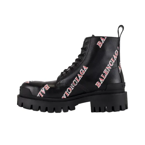 Balenciaga Strike Ботильоны Мужские Черные